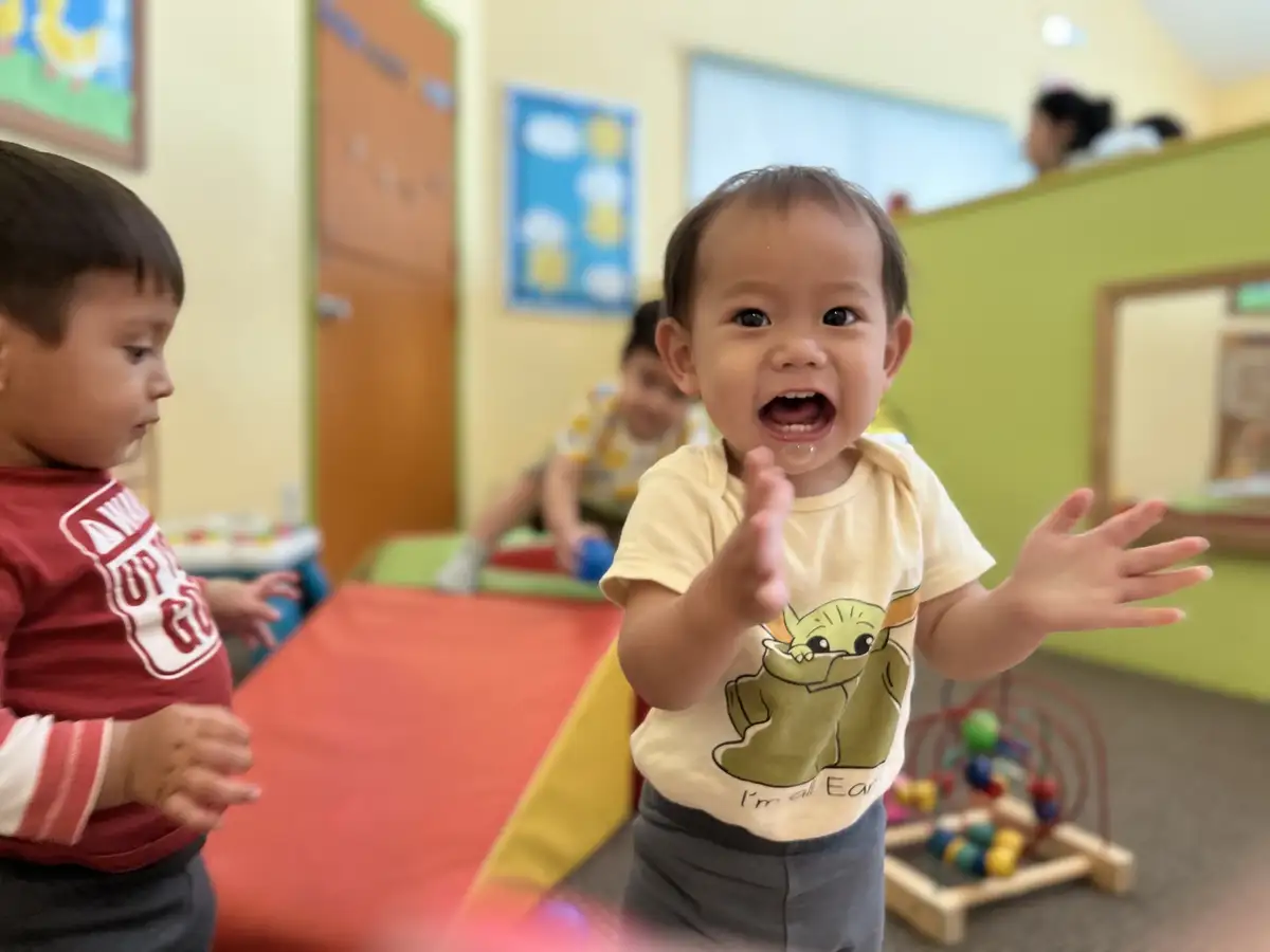 With no more than 4 infants per teacher, every baby receives the one-on-one attention they deserve.