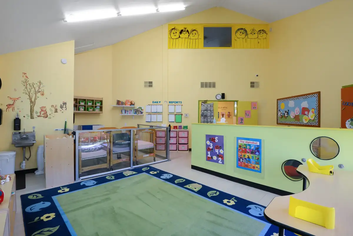 A warm, safe home away from home for your littlest one — cared for by nurturing, experienced caregivers.