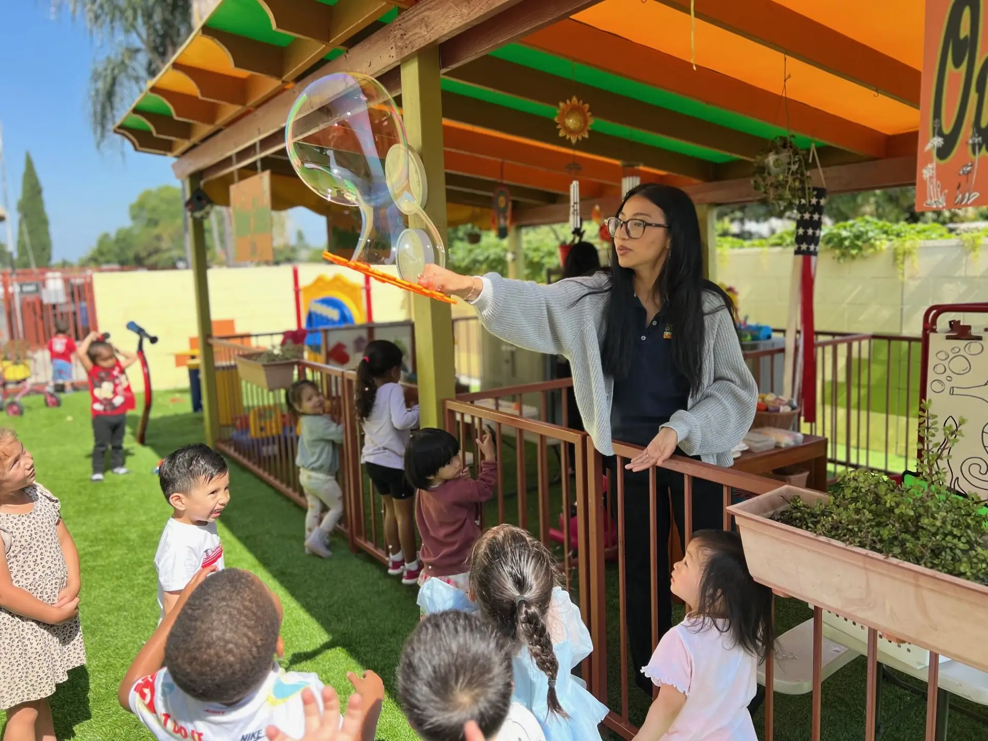 OC Kids Preschool staff and educators