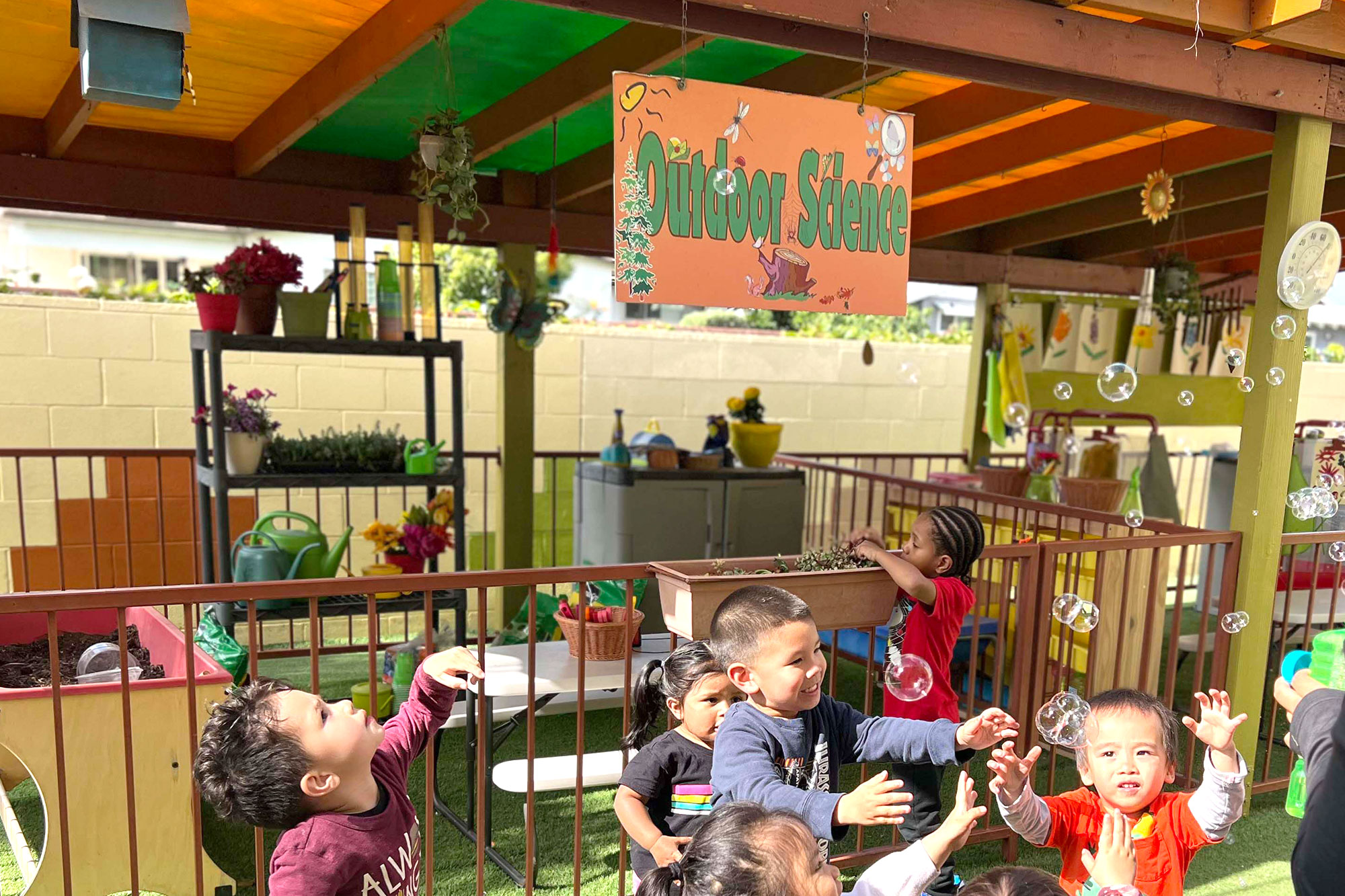 Garden Grove Montessori - Outdoor Science